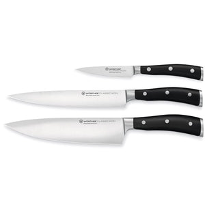 Wüsthof Classic Ikon 3 pc. Chef knife set
