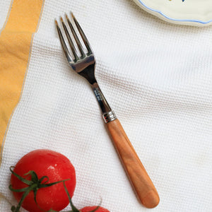 Sabre Paris, Lavandou, Olive tree wood 16pc cutlery set