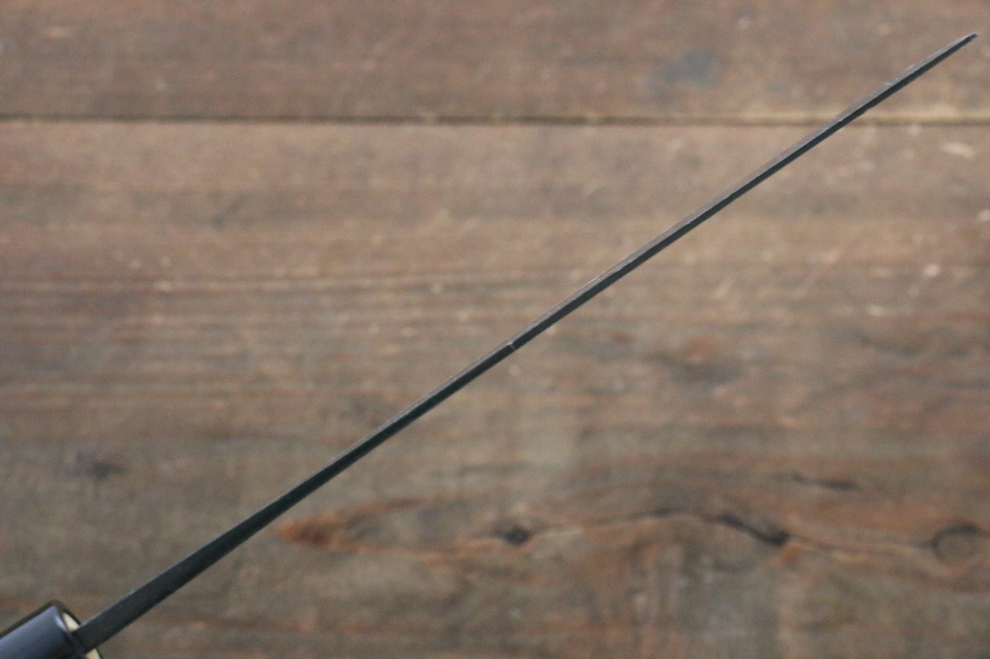 Kanetsune White Steel No.2 Kurouchi Nakiri 165mm - Magnolia Handle