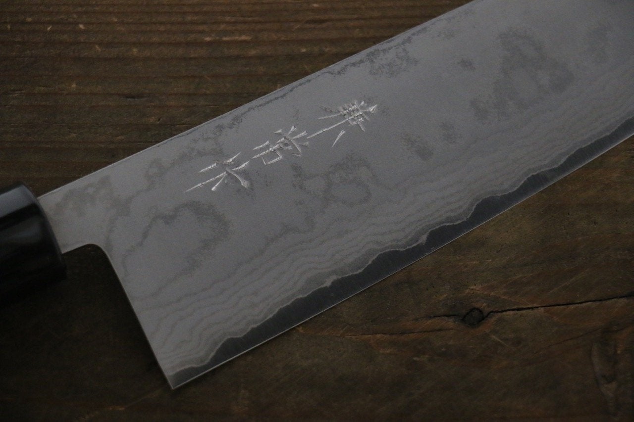 Kanetsune VG1 17-Layer Damascus Santoku 165mm - Walnut Handle
