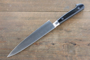 Iseya Molybdenum Petty-Utility Japanese Knife 150mm Black Pakka Wood Handle