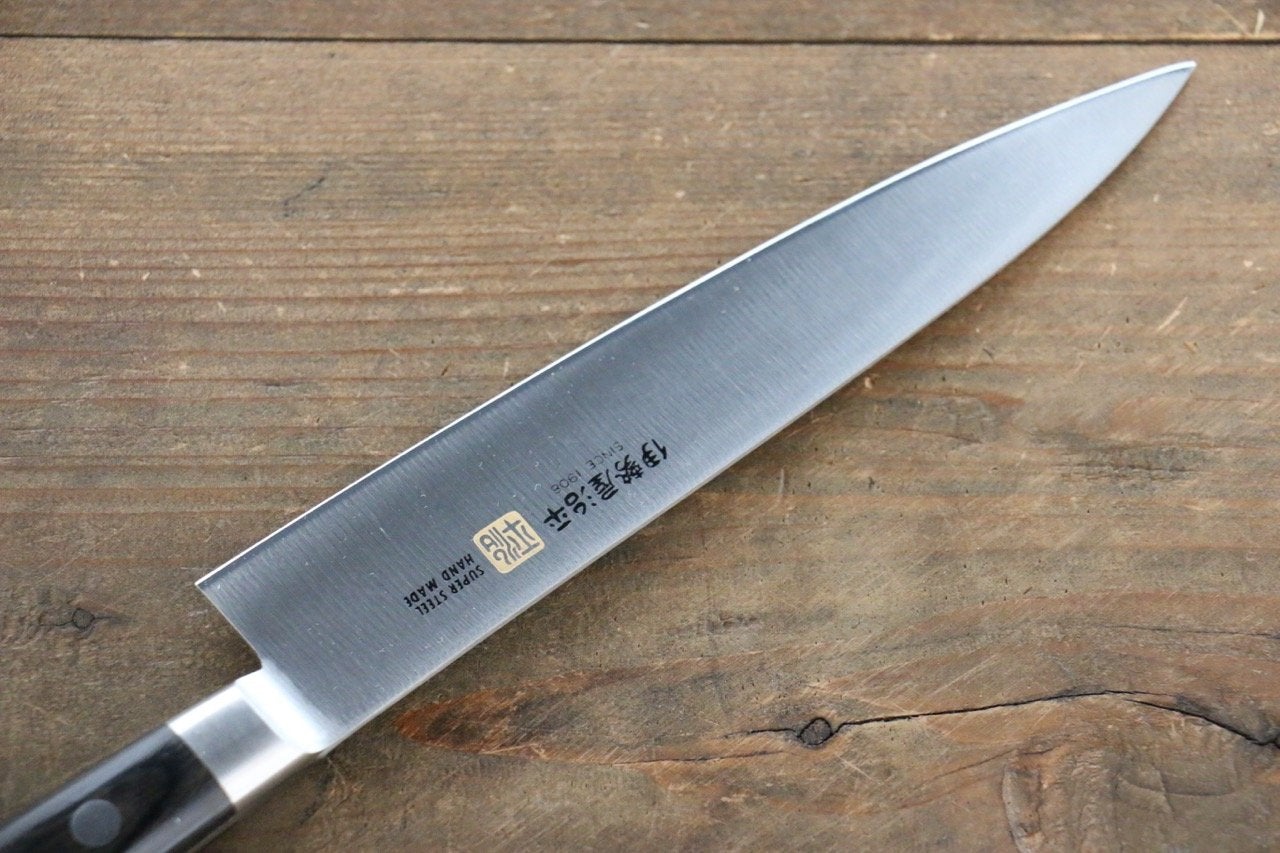 Iseya Molybdenum Petty-Utility Japanese Knife 150mm Black Pakka Wood Handle