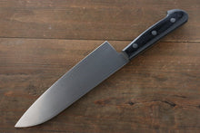 Load image into Gallery viewer, Iseya Molybdenum Santoku Japanese Knife 180mm Black Pakka Wood Handle