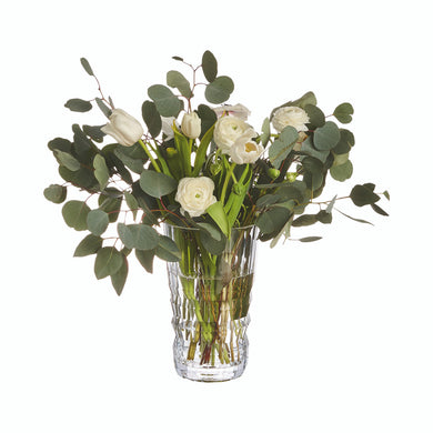 CRISTAL D'ARQUES Architecte Vase 27cm