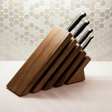 Load image into Gallery viewer, MESSERMEISTER Next Level Acacia Magnetic Knife Block