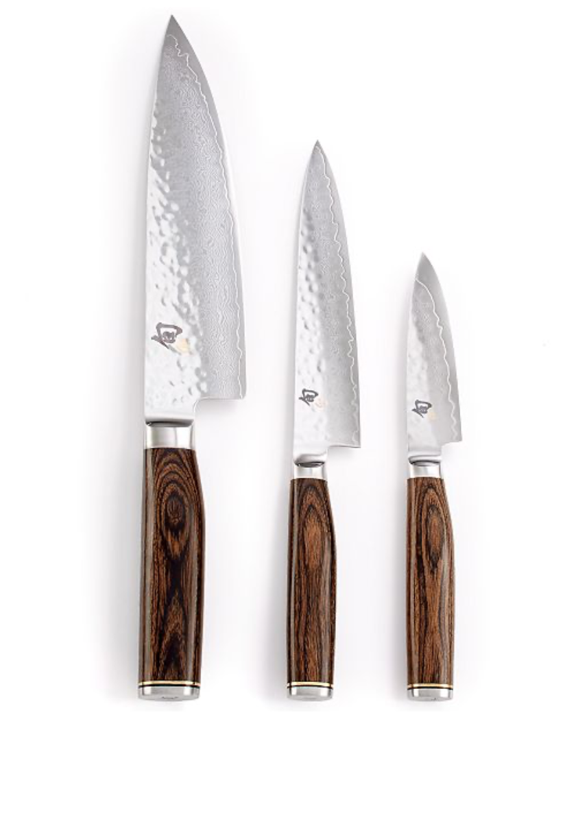 Shun Premier 3 Piece Chef's Knife Set