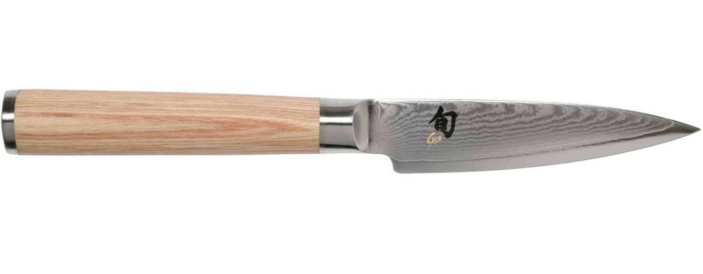 Shun Classic White 3 Piece Chefs Knife Set