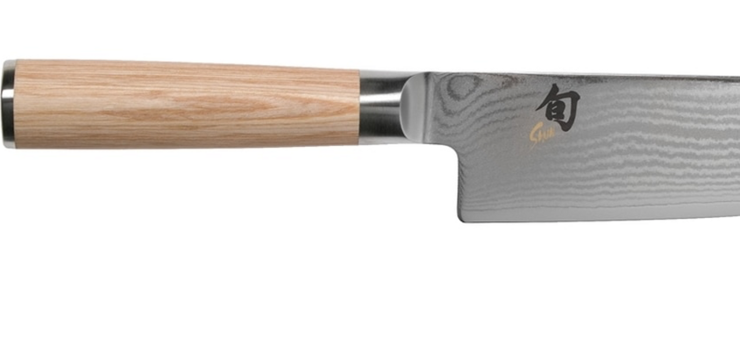 Shun Classic White 3 Piece Chefs Knife Set