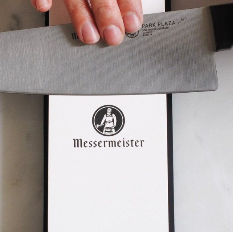 MESSERMEISTER Two Sided Water Stone 1000/3000 Grit | Knife Sharpening Stone
