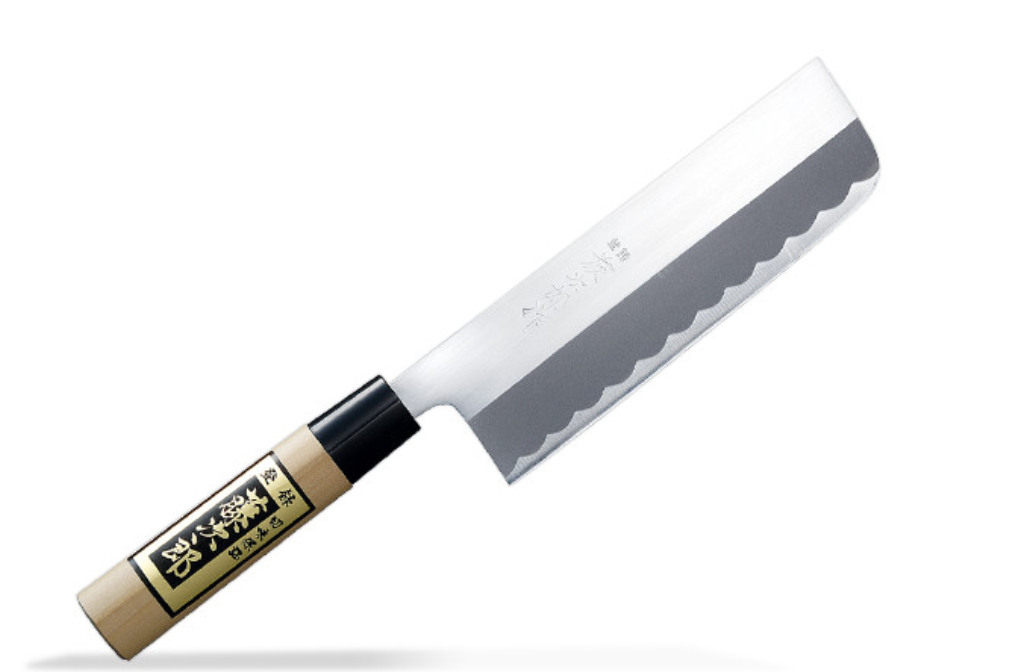 Tojiro Double-Edged Shirogami Nakiri Knife 16.5cm (Grinding Finished)