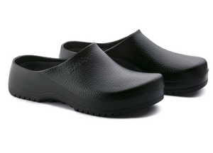 Super Birki Chef Shoes - Polyurethane (Birki-foam) in Black (Removable Footbed)