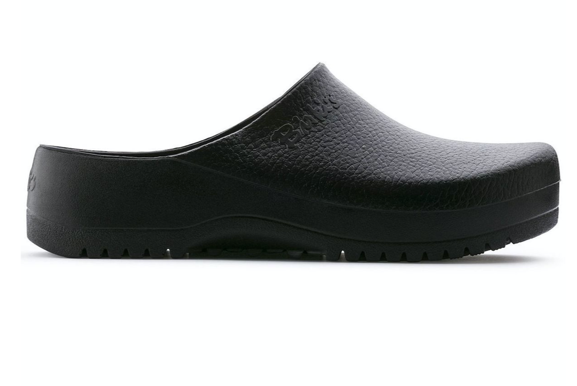 Super Birki Chef Shoes - Polyurethane (Birki-foam) in Black (Removable Footbed)