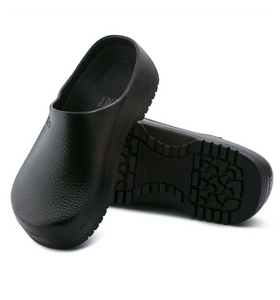Super Birki Chef Shoes - Polyurethane (Birki-foam) in Black (Removable Footbed)