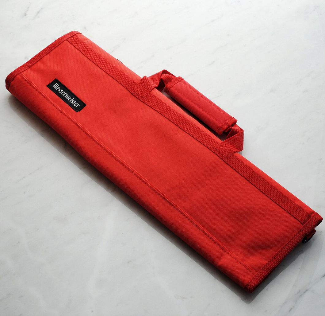 Messermeister Knife Roll Red 8 Pocket
