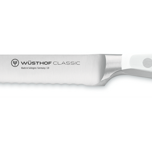 Wusthof Classic White Serrated Utility knife 14 cm