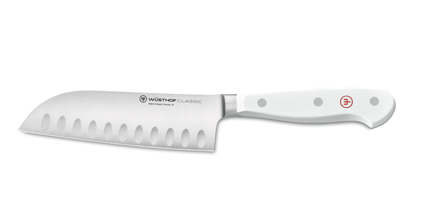 Wusthof Classic White Santoku knife 14 cm