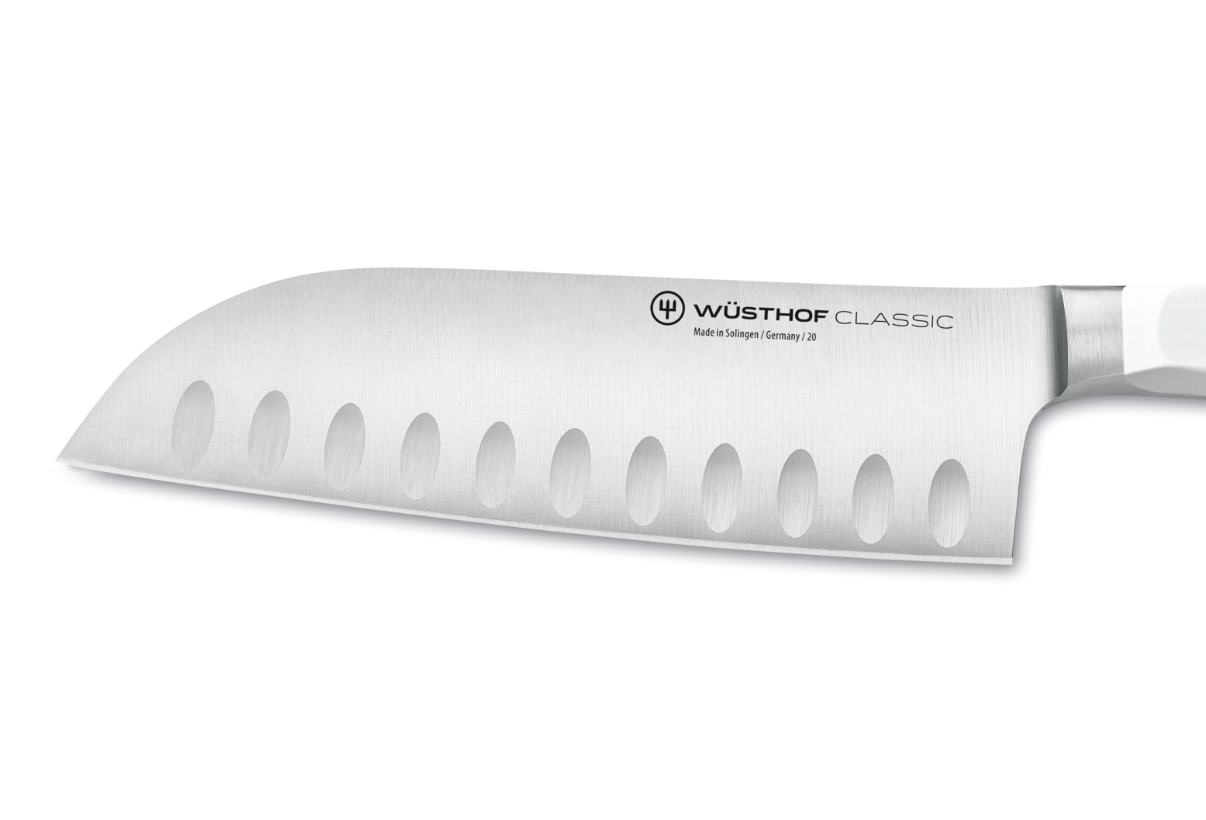 Wusthof Classic White Santoku knife 14 cm