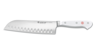 Wusthof Classic White Santoku knife 17 cm