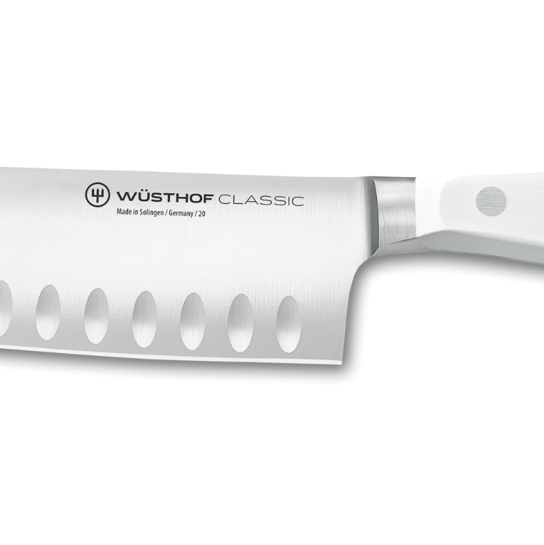 Wusthof Classic White Santoku knife 17 cm