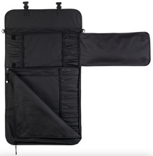 Load image into Gallery viewer, Messermeister Knife Roll Black Padded 17 Pocket with Outer Pocket