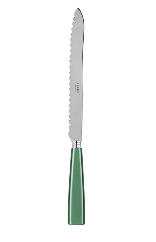 Sabre Icone Bread Knife - Garden Green