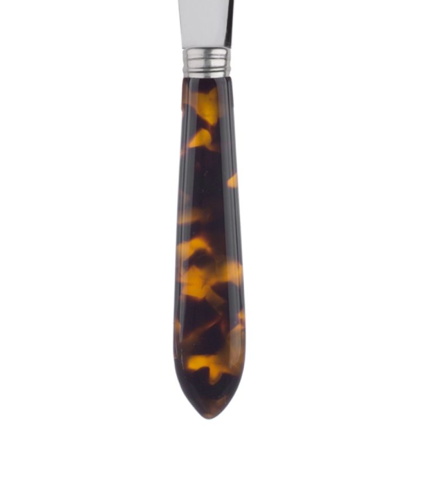 Sabre Tortoise Cheese Knife - Faux Tortoise