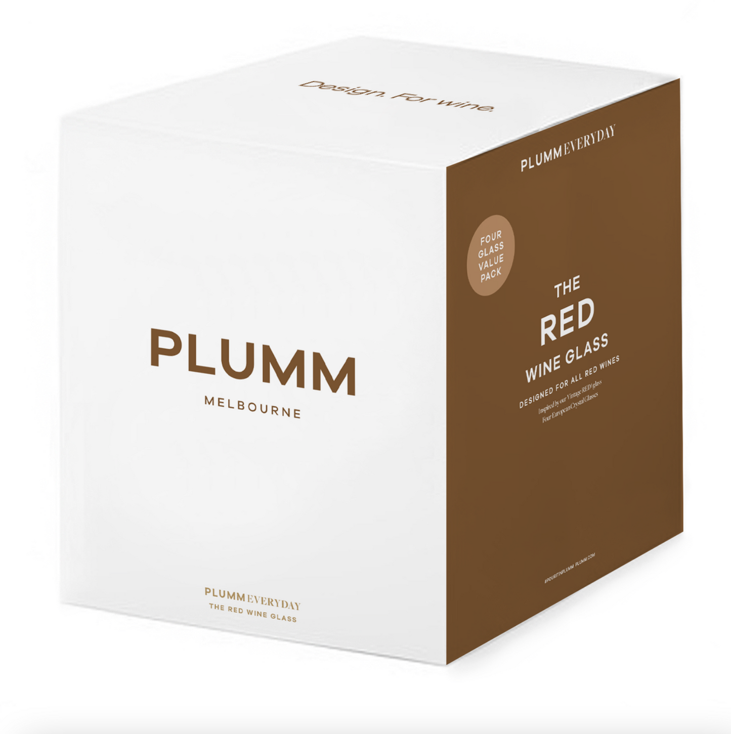 Plumm Everyday The Red Wine Glass (Four Pack)