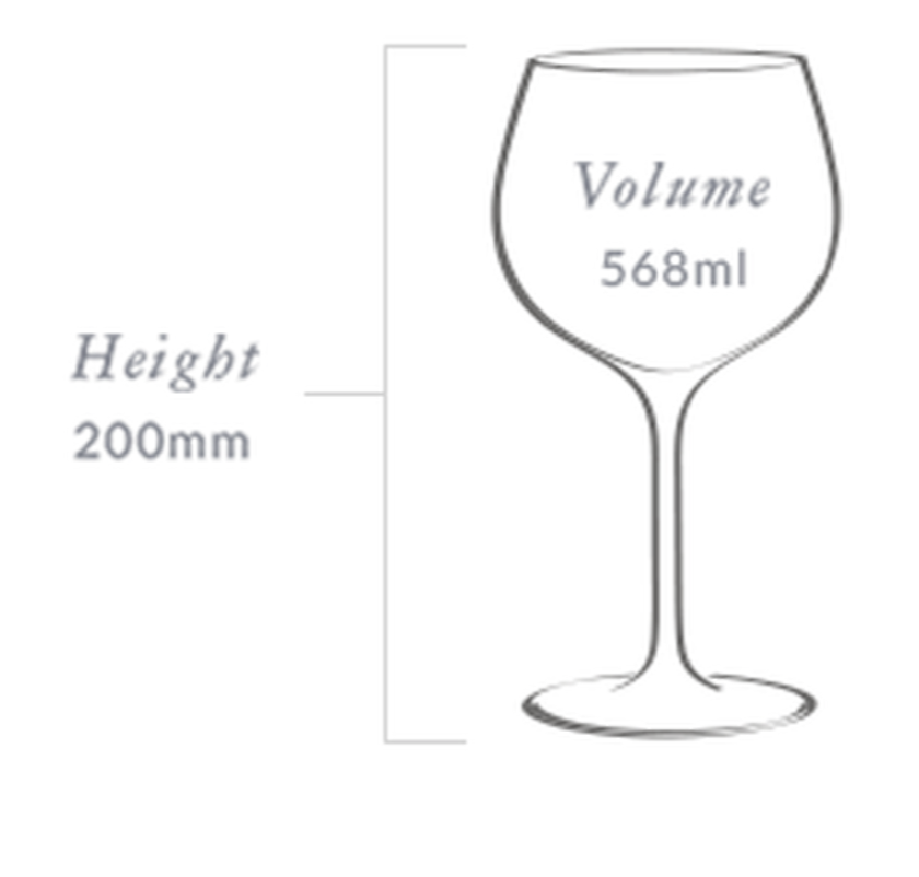 Plumm Vintage Crystal WHITEb Wine Glass (Twin Pack)