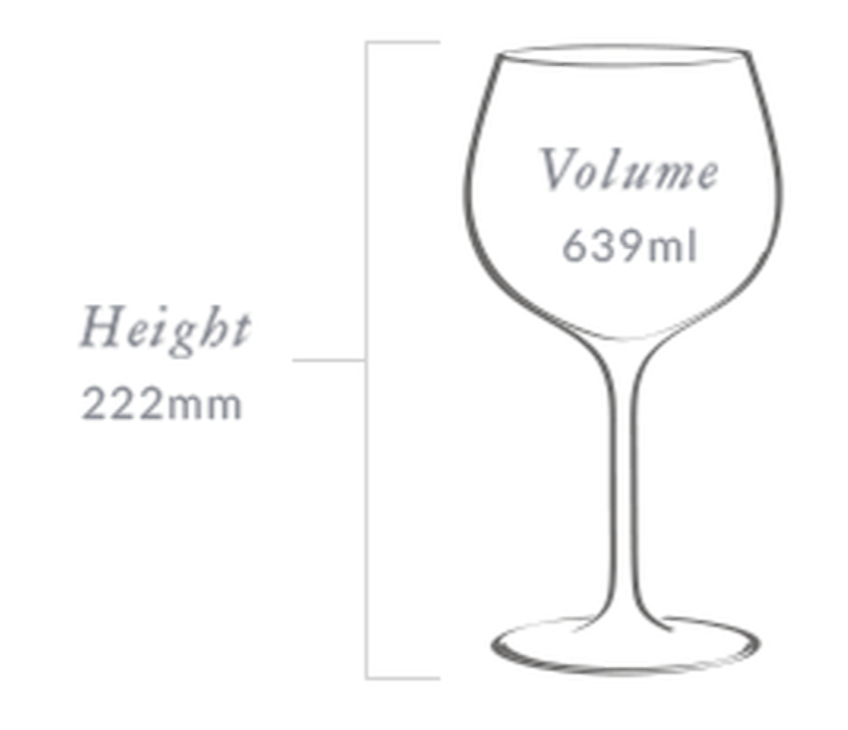 Plumm Handmade Vintage Crystal WHITEb Wine Glass (Twin Pack)