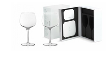 Load image into Gallery viewer, Plumm Handmade Vintage Crystal WHITEb Wine Glass (Twin Pack)
