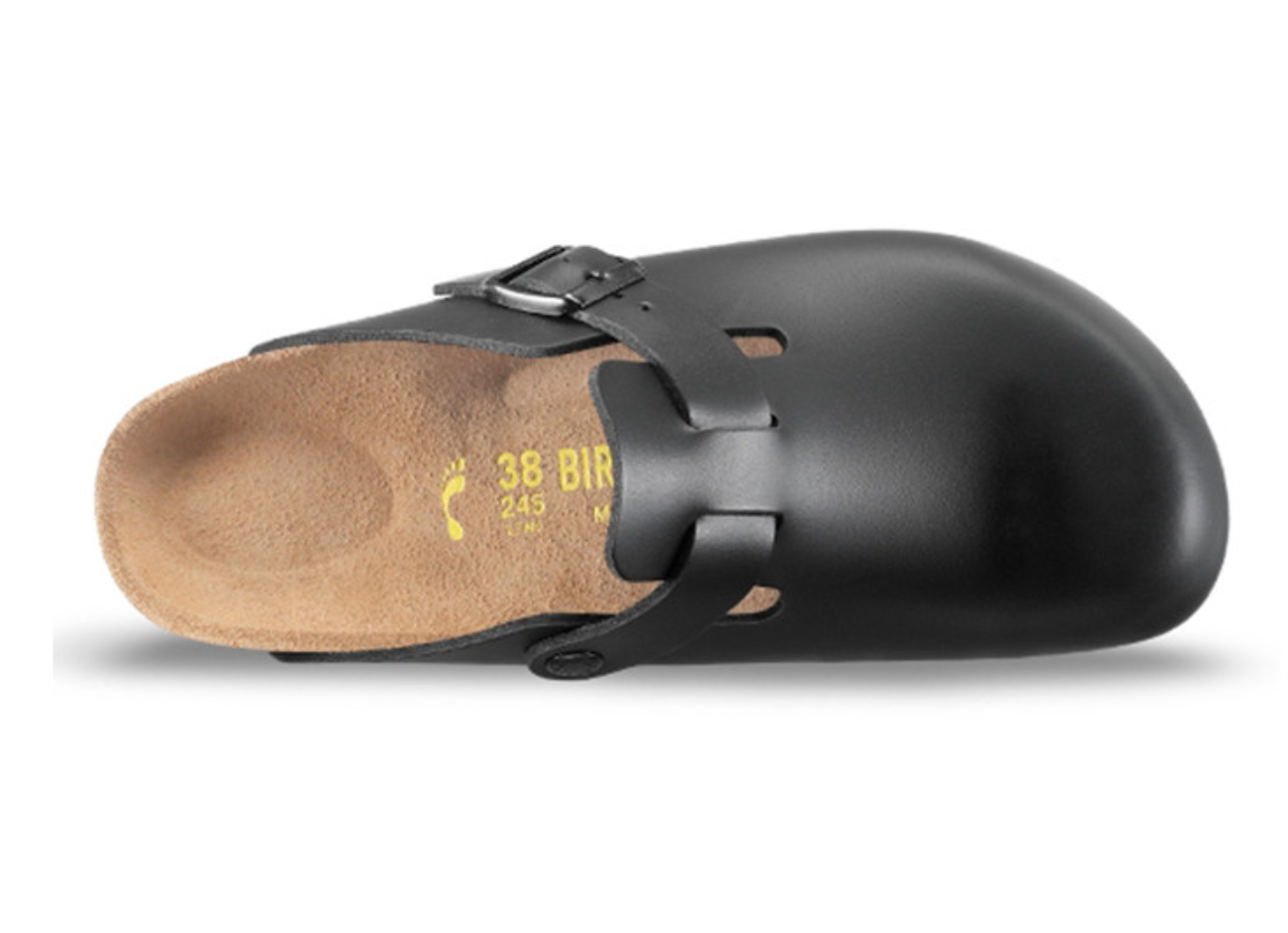 Birkenstock boston patent hot sale leather