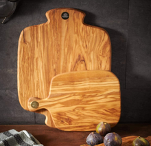 Load image into Gallery viewer, Cutting Board Racine Small 29x20x1.3cm Olive Wood