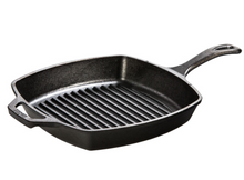 Load image into Gallery viewer, LODGE COOKWARE 26cm Square Cast Iron Grill Pan