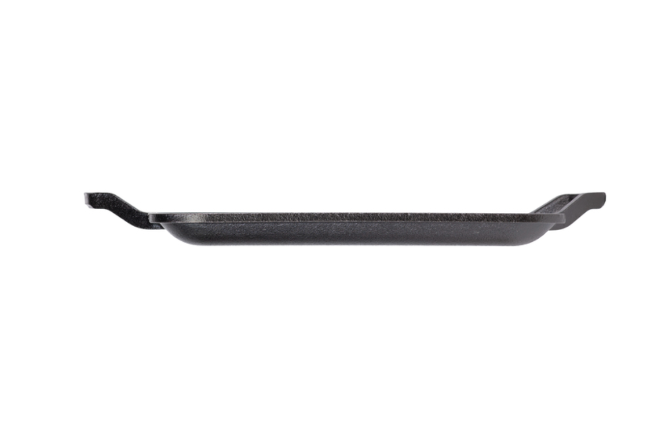 LODGE COOKWARE 28cm Square Cast Iron Chef Style Griddle