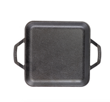 Load image into Gallery viewer, LODGE COOKWARE 28cm Square Cast Iron Chef Style Griddle