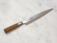 Load image into Gallery viewer, Messermeister Mu Bamboo Sashimi knife 21.6cm