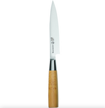 Load image into Gallery viewer, Messermeister Mu Bamboo Utility knife 11.4cm