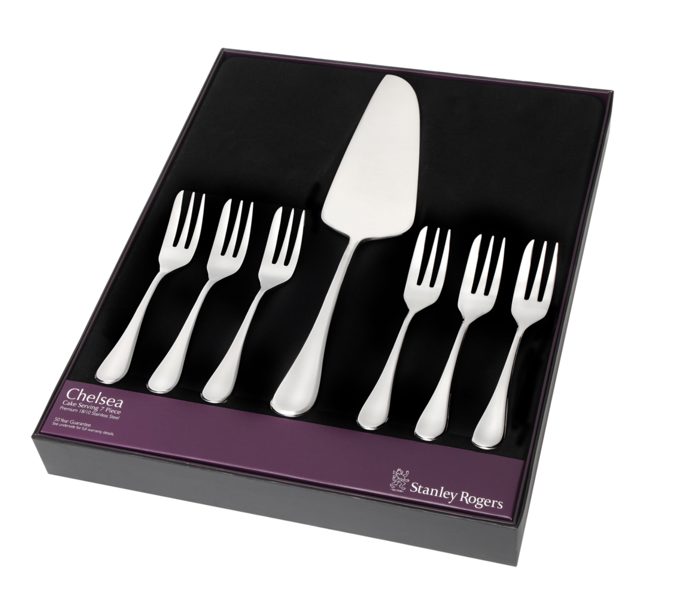 Stanley Rogers Chelsea 7pc Cake Cutlery Set