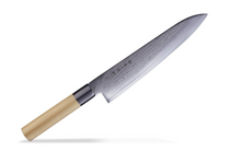Load image into Gallery viewer, TOJIRO Shippu DP Damascus Steel Chef Knife 240mm