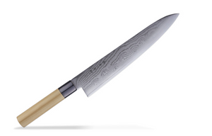 TOJIRO Shippu DP Damascus Steel Chef Knife 270mm
