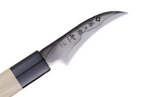 TOJIRO Shippu DP Damascus Steel Peeling Knife 70mm