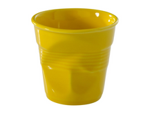 Load image into Gallery viewer, Froisses Cappuccino Coffee Cup 180ml Set of 6x Seychelles Yellow