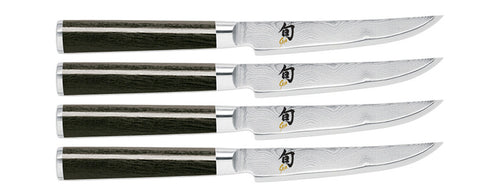 SHUN KAI Classic 4 Piece Steak Knife Set