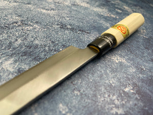 Japanese Blue Steel Tomita Yanagiba Knife 180mm - Made in Sakai 🇯🇵 Japan