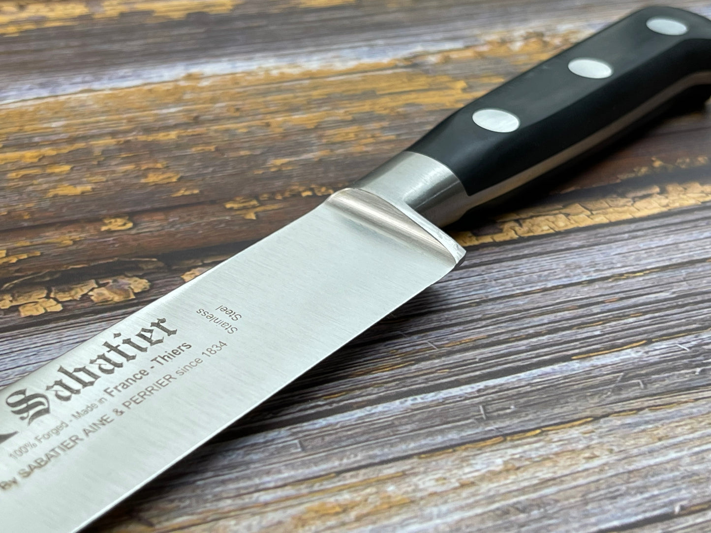 K Sabatier Authentique Ham knife 30cm - HIGH CARBON STEEL 300mm Made In France