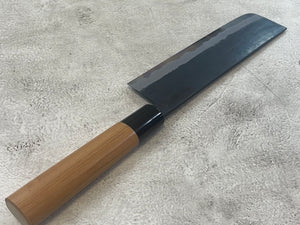 Hinokuni Shirogami #1 Nakiri Knife 180mm Cherry Wood Handle - Made in Japan 🇯🇵