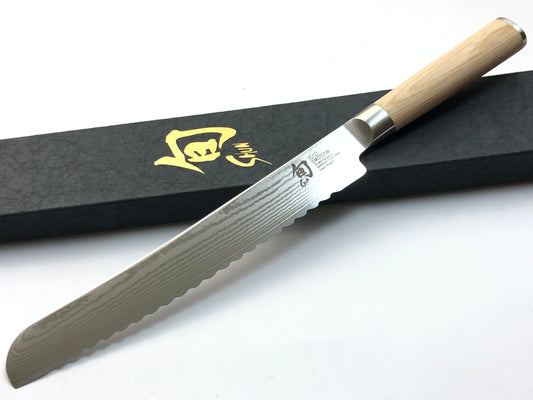 Shun Classic White Bread Knife 22.9cm