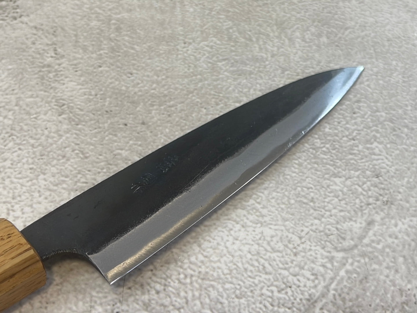 Tsukasa Shiro Kuro 135mm Yanagi- Shirogami Steel - Oak Octagnon Handle