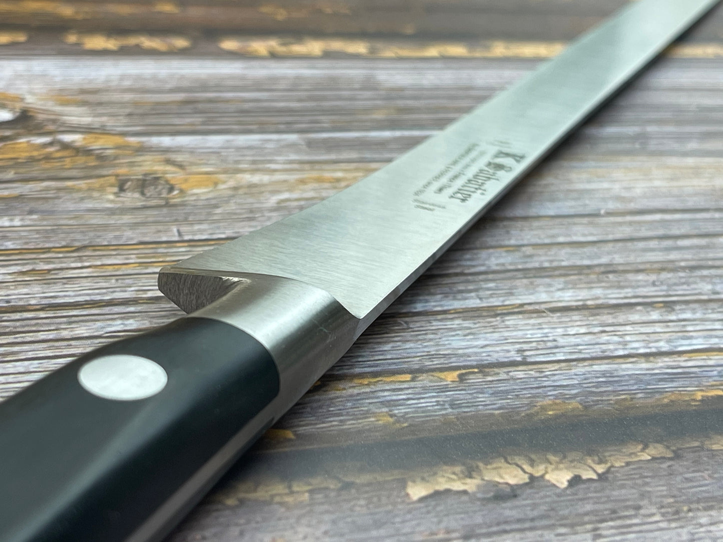 K Sabatier Authentique Salmon Slicing Knife 300mm - HIGH CARBON STEEL Made In France