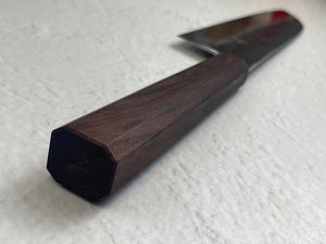 Santoku Hammered 180mm Full Jatiwood Timber Handle